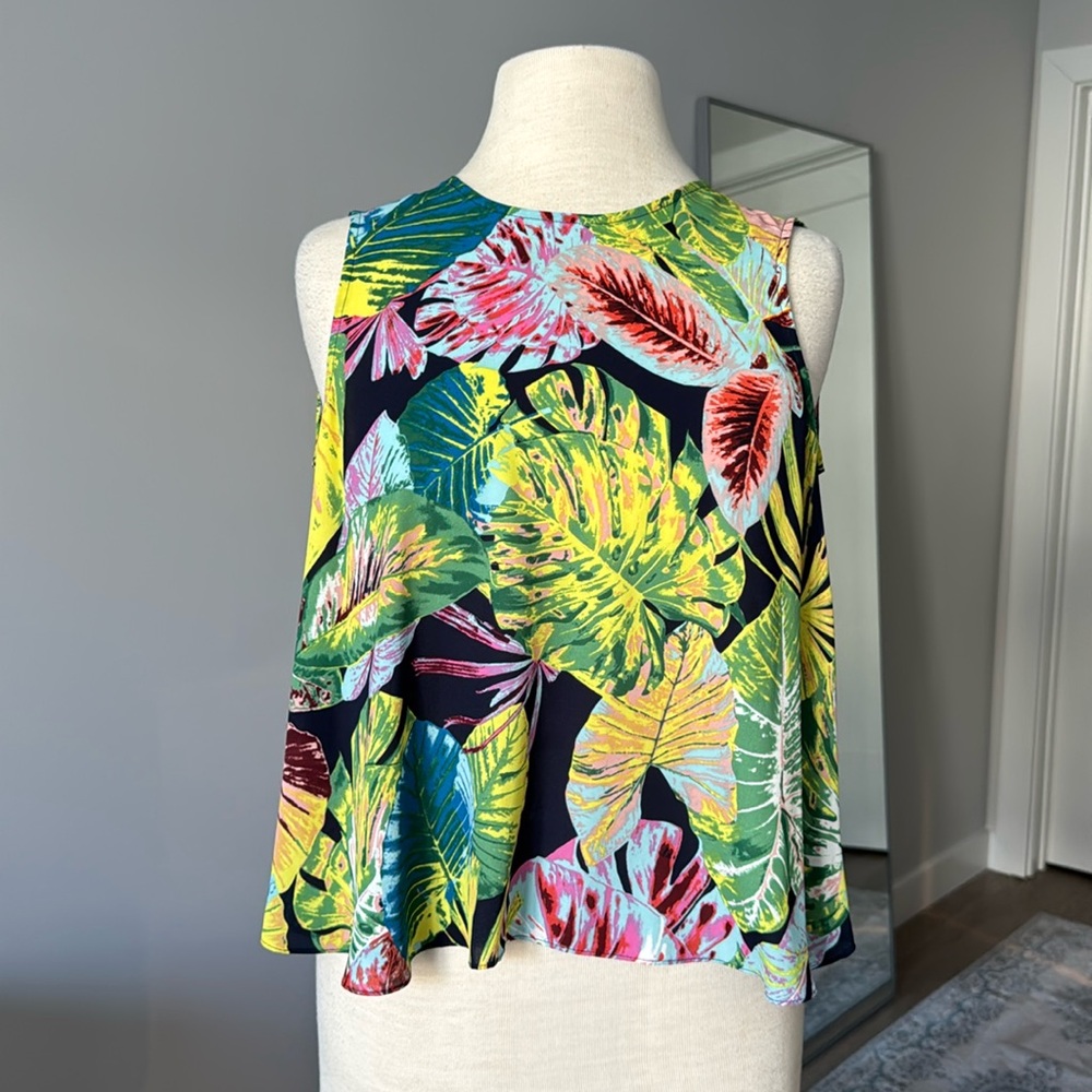 BCBG Max Azria Floral Blouse